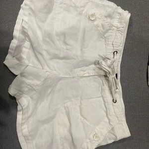 INC International Concepts Women's White Cargo Shorts